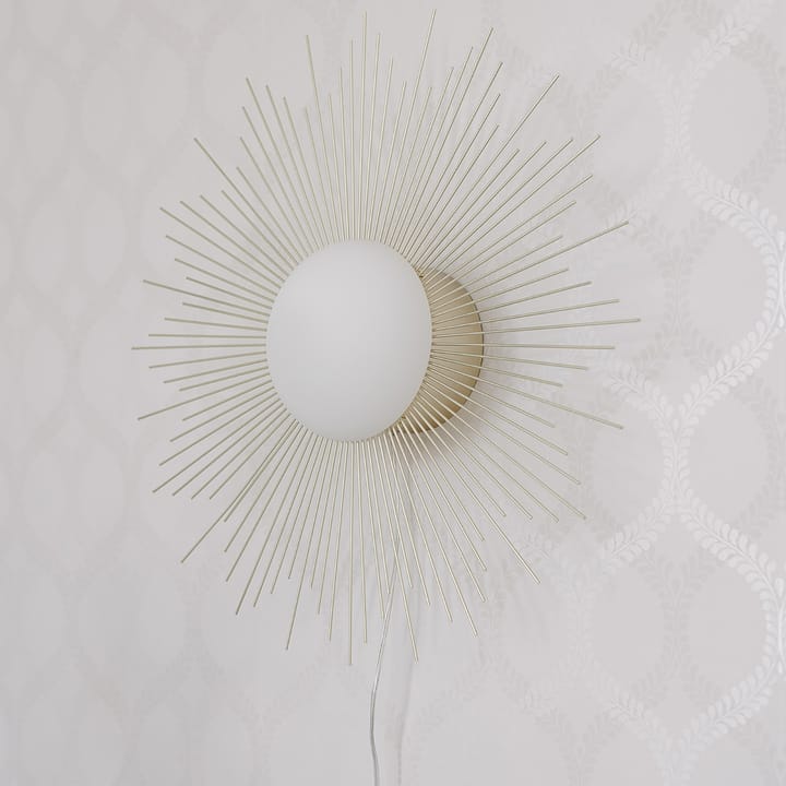 Soleil plafondi/seinävalaisin Ø 56 cm - Harjattu messinki - Globen Lighting