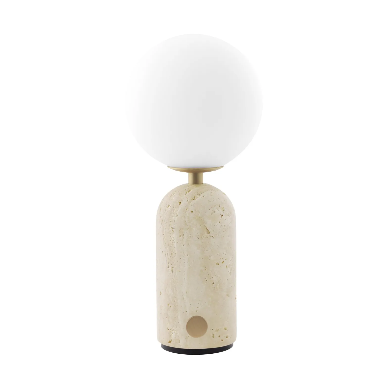 Torrano kannettava pöytälamppu, Beige travertine, 27,5 cm Globen Lighting