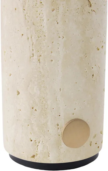 Torrano kannettava pöytälamppu - Beige travertine, 27,5 cm - Globen Lighting