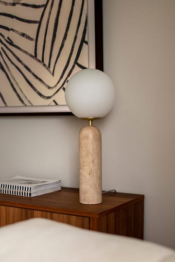 Torrano pöytälamppu - Travertiini - Globen Lighting