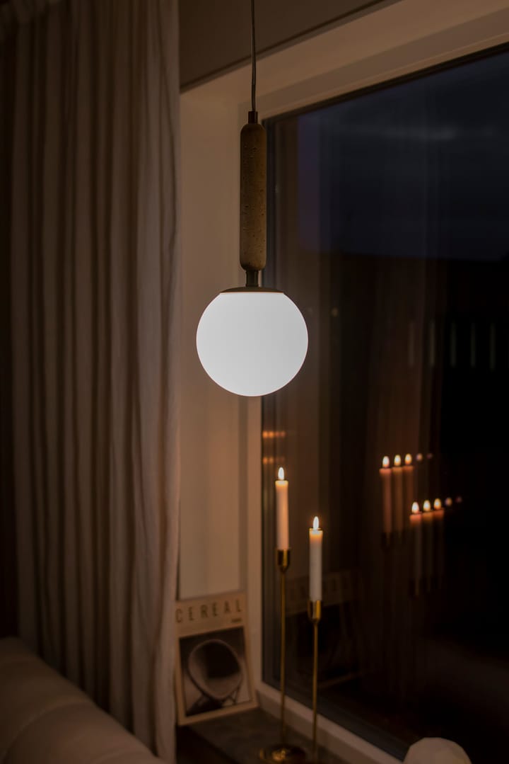 Torrano riippuvalaisin 15 cm - Travertiini - Globen Lighting
