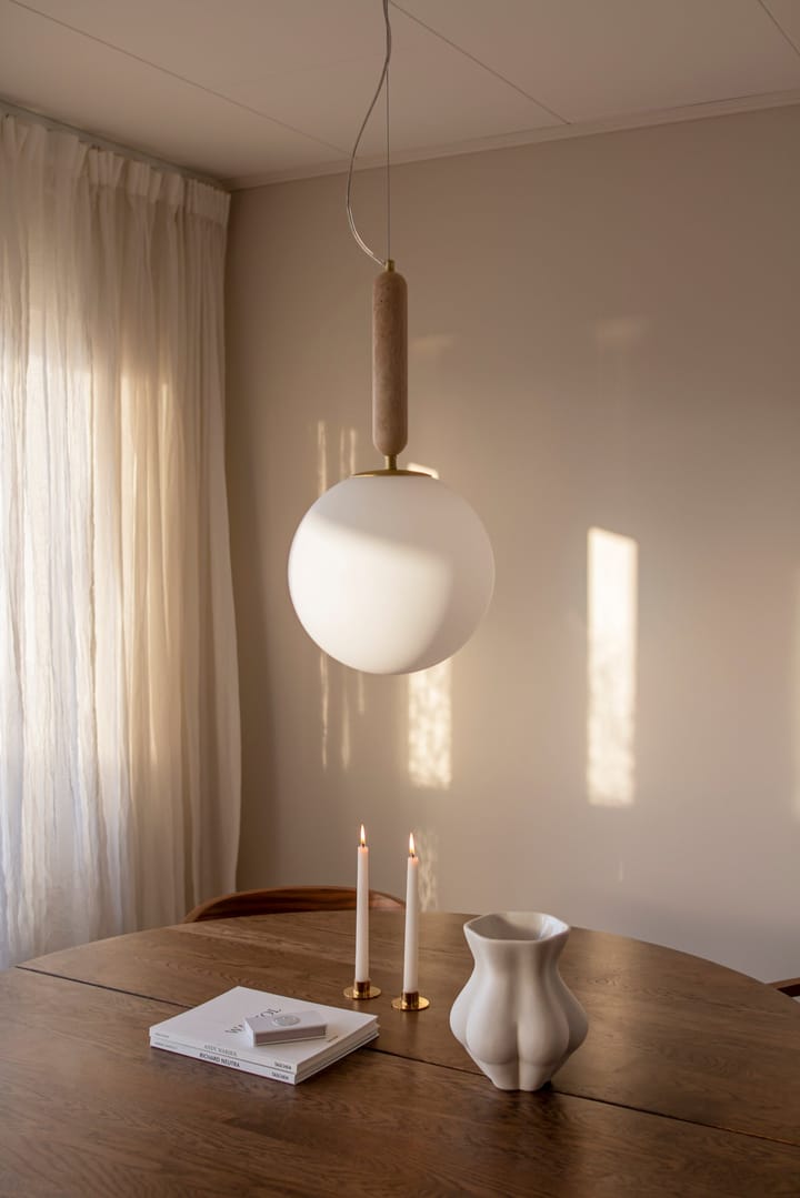 Torrano riippuvalaisin 30 cm - Travertiini - Globen Lighting