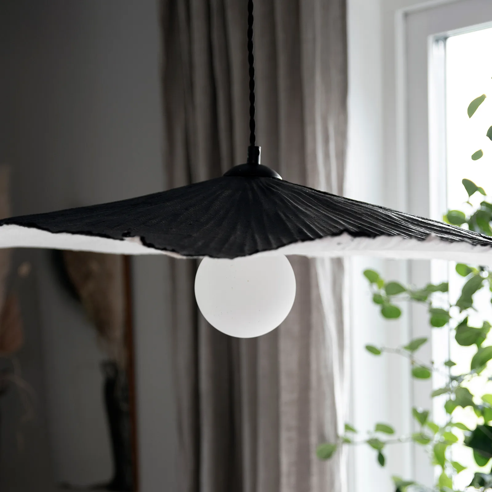 Tropez hissivalaisin 82 cm, Musta Globen Lighting