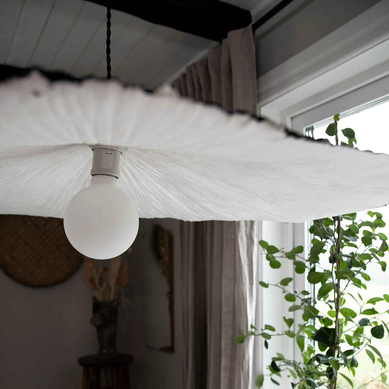 Tropez hissivalaisin 82 cm, Musta Globen Lighting