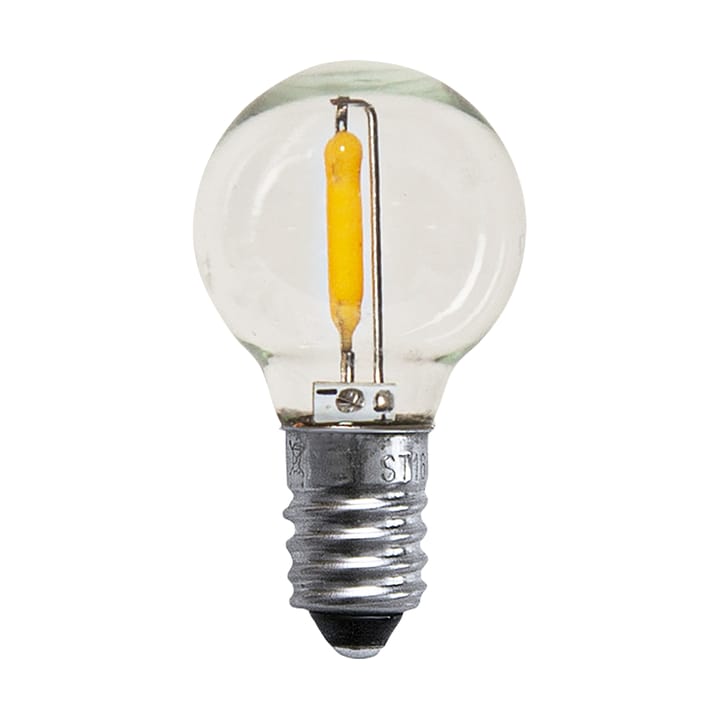 Valonlähde E10 LED Pallo 0,5W 3-kpl - Kirkas - Globen Lighting