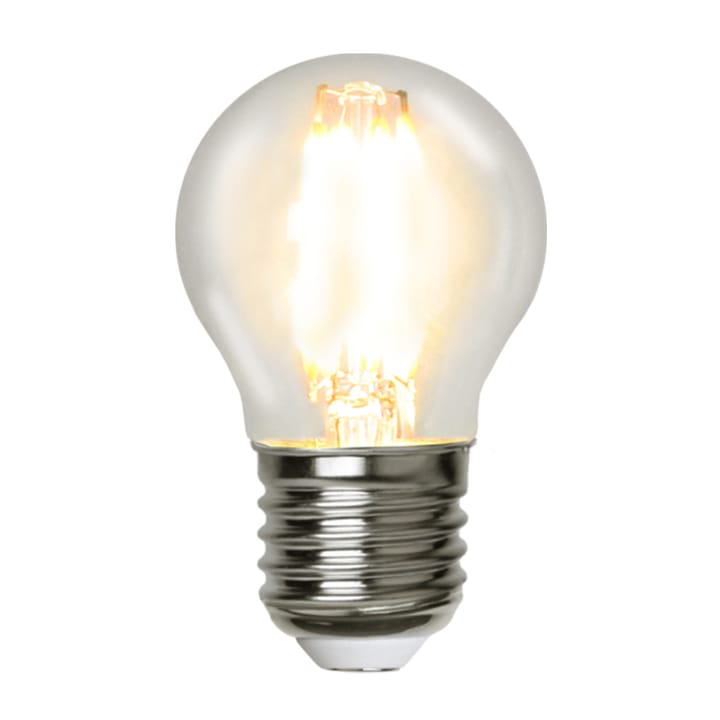Valonlähde E27 LED hehkulankalamppu kirkas 45 mm - 4,2 W - Globen Lighting