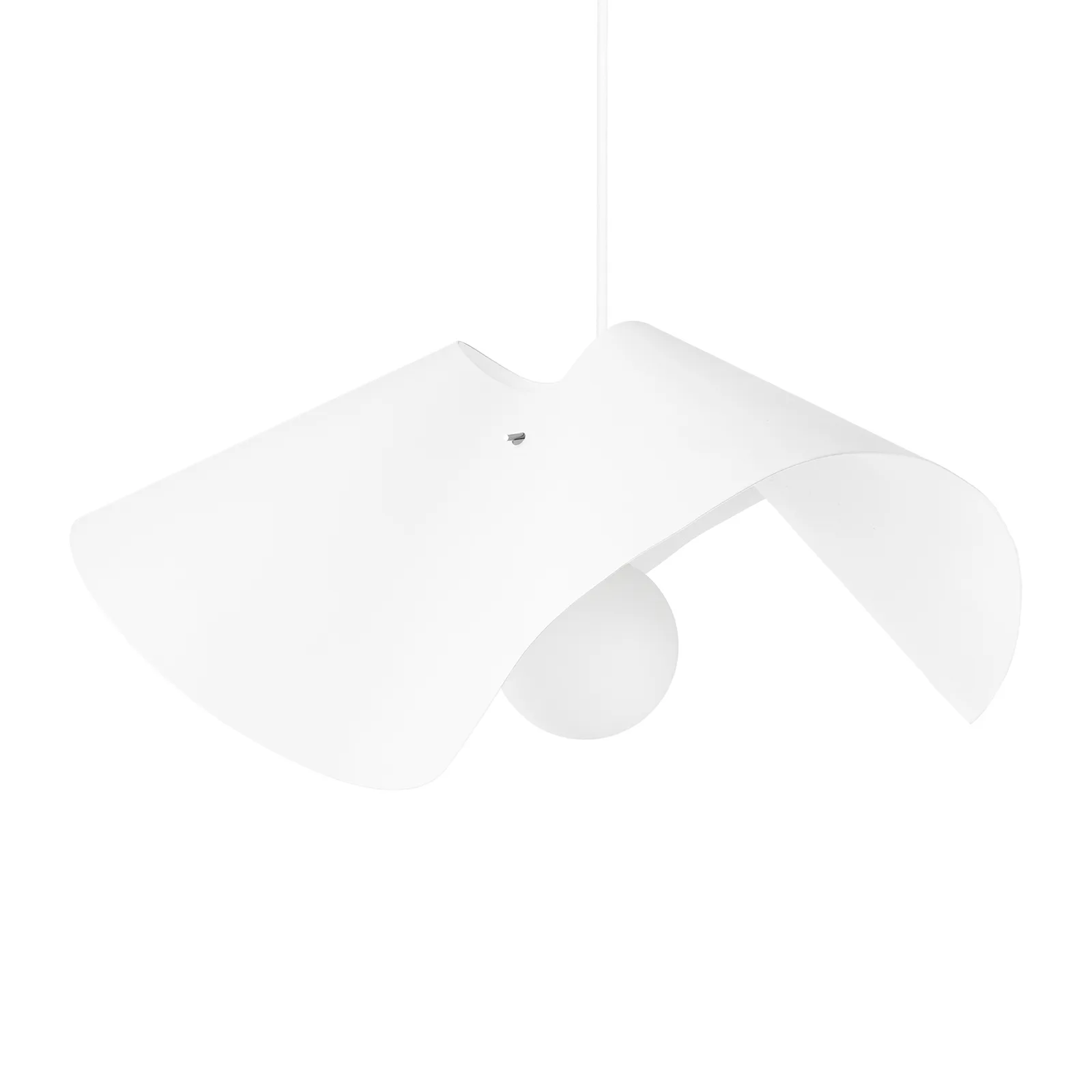 Volang riippuvalaisin Ø50 cm, Valkoinen Globen Lighting