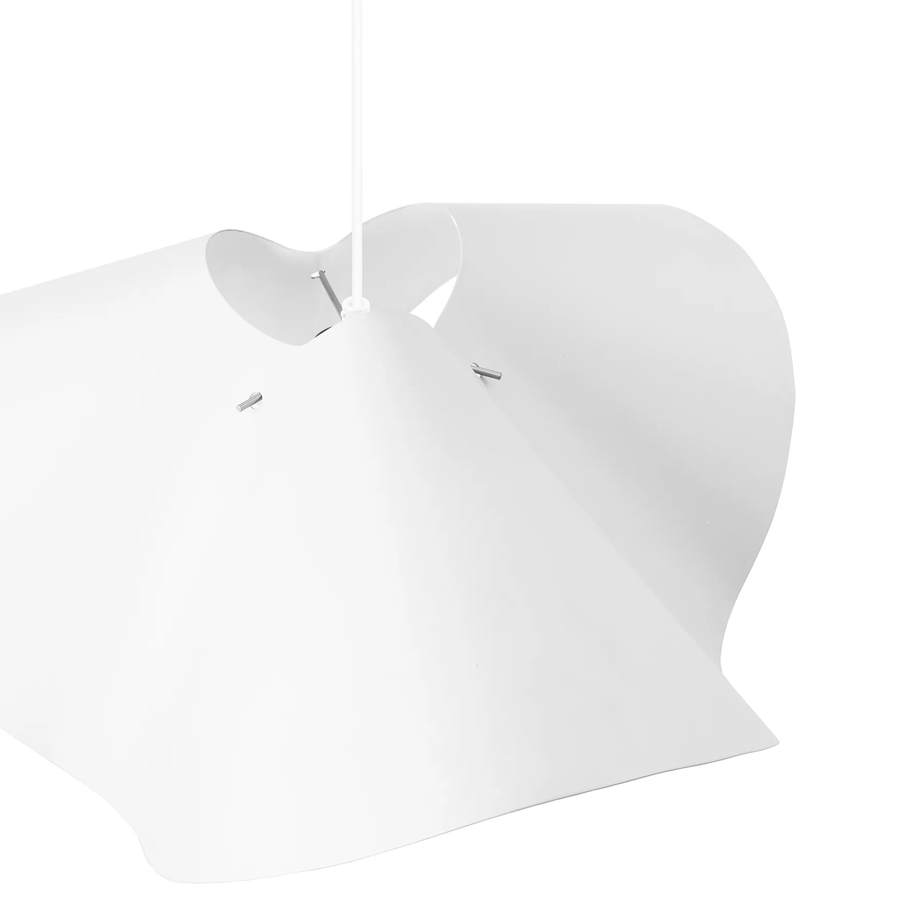 Volang riippuvalaisin Ø50 cm, Valkoinen Globen Lighting