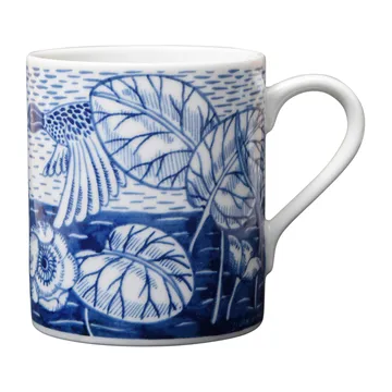 Duck pond -muki 35 cl - Sininen - Götefors Porslin