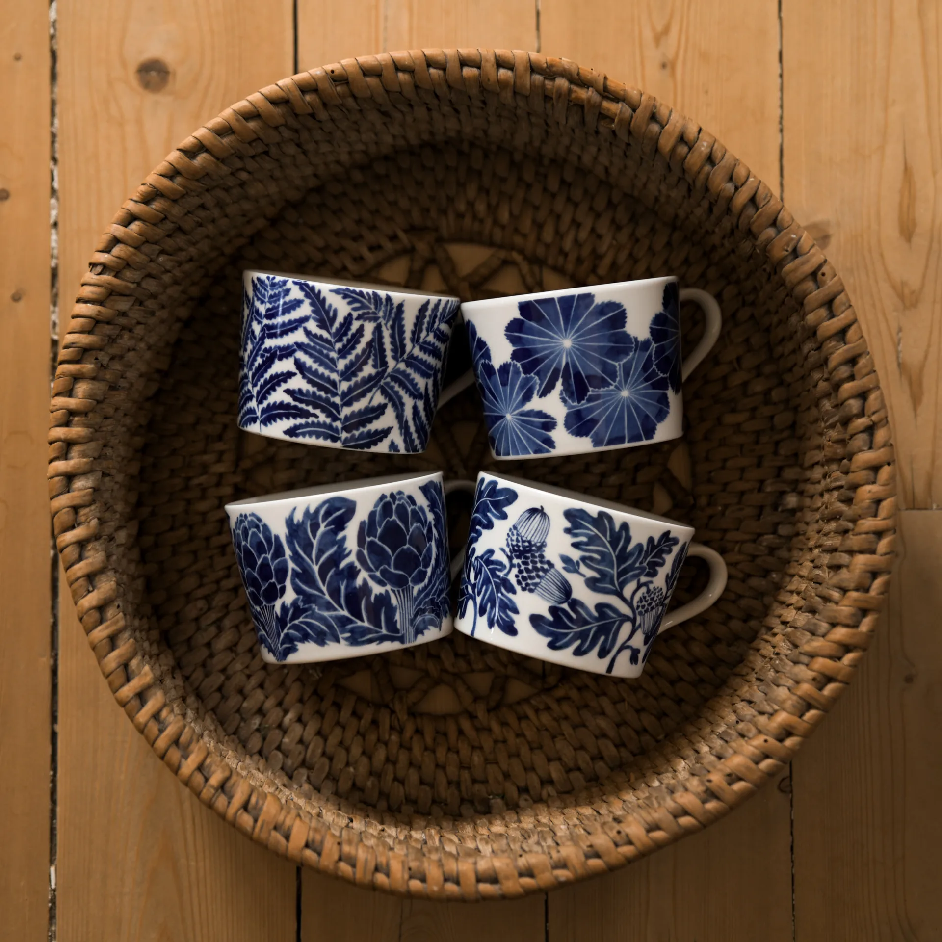 Fern kuppi 24 cl, Sininen Götefors Porslin