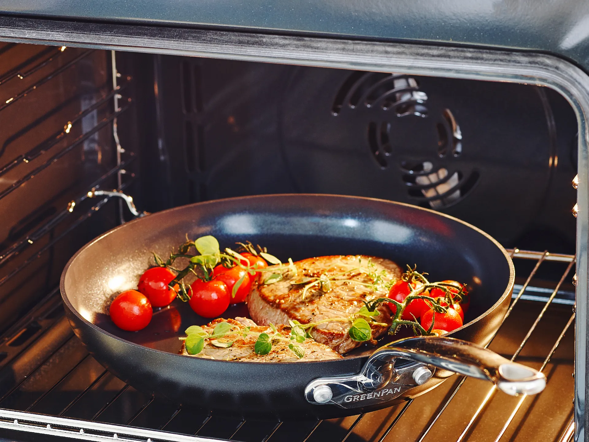 Barcelona wokkipannu, 28 cm GreenPan