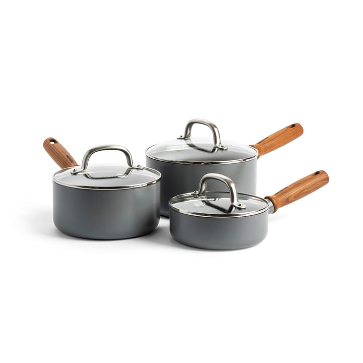 Mayflower Pro kattilasetti + kannella, 6 osaa GreenPan