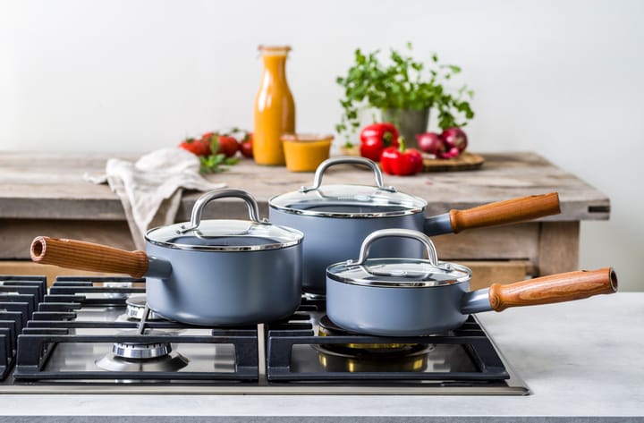 Mayflower Pro kattilasetti + kannella, 6 osaa GreenPan