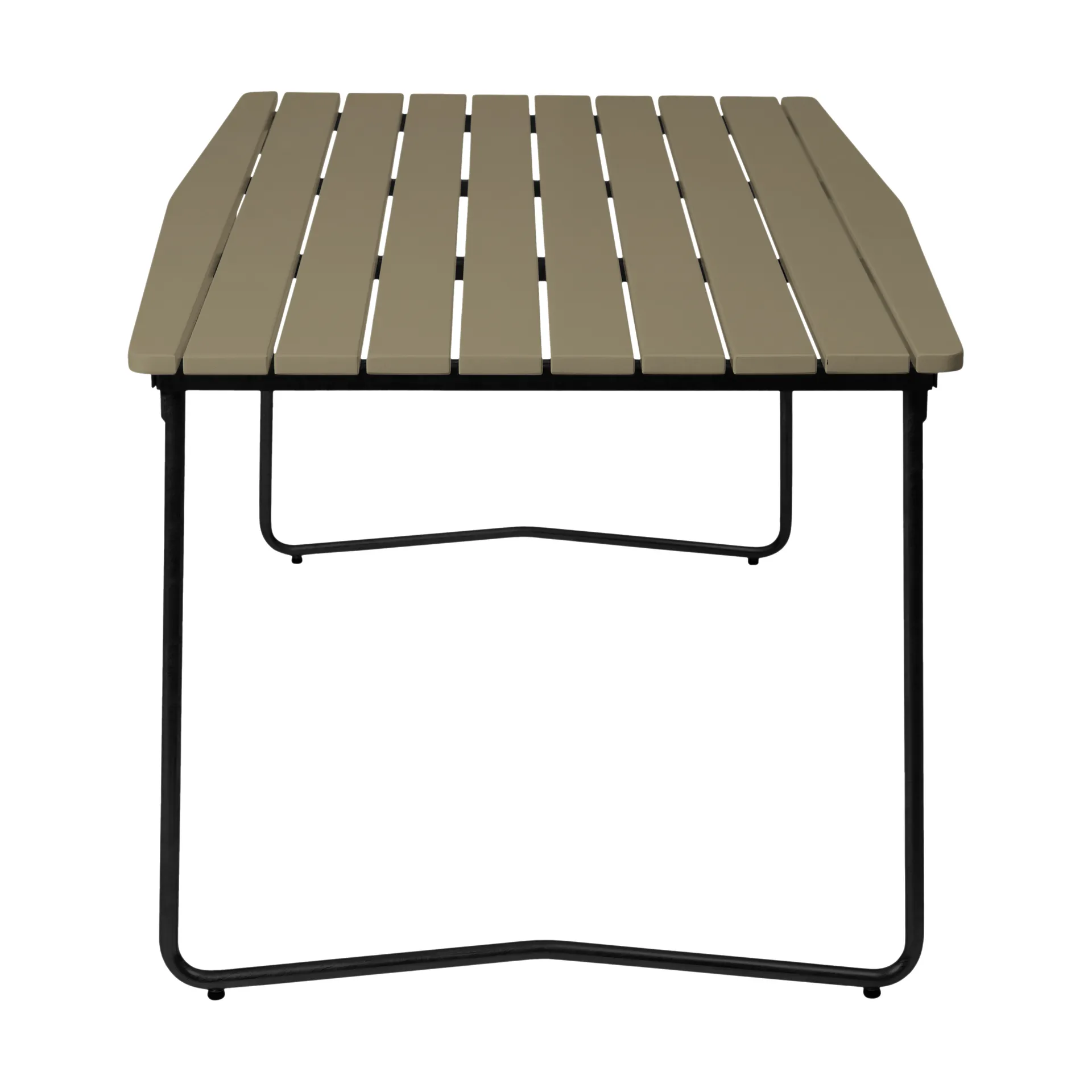 B31 ruokapöytä, Vaaleanvihreä tammi-musta Grythyttan Stålmöbler