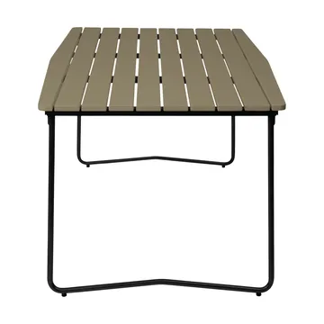 B31 ruokapöytä - Vaaleanvihreä tammi-musta - Grythyttan Stålmöbler