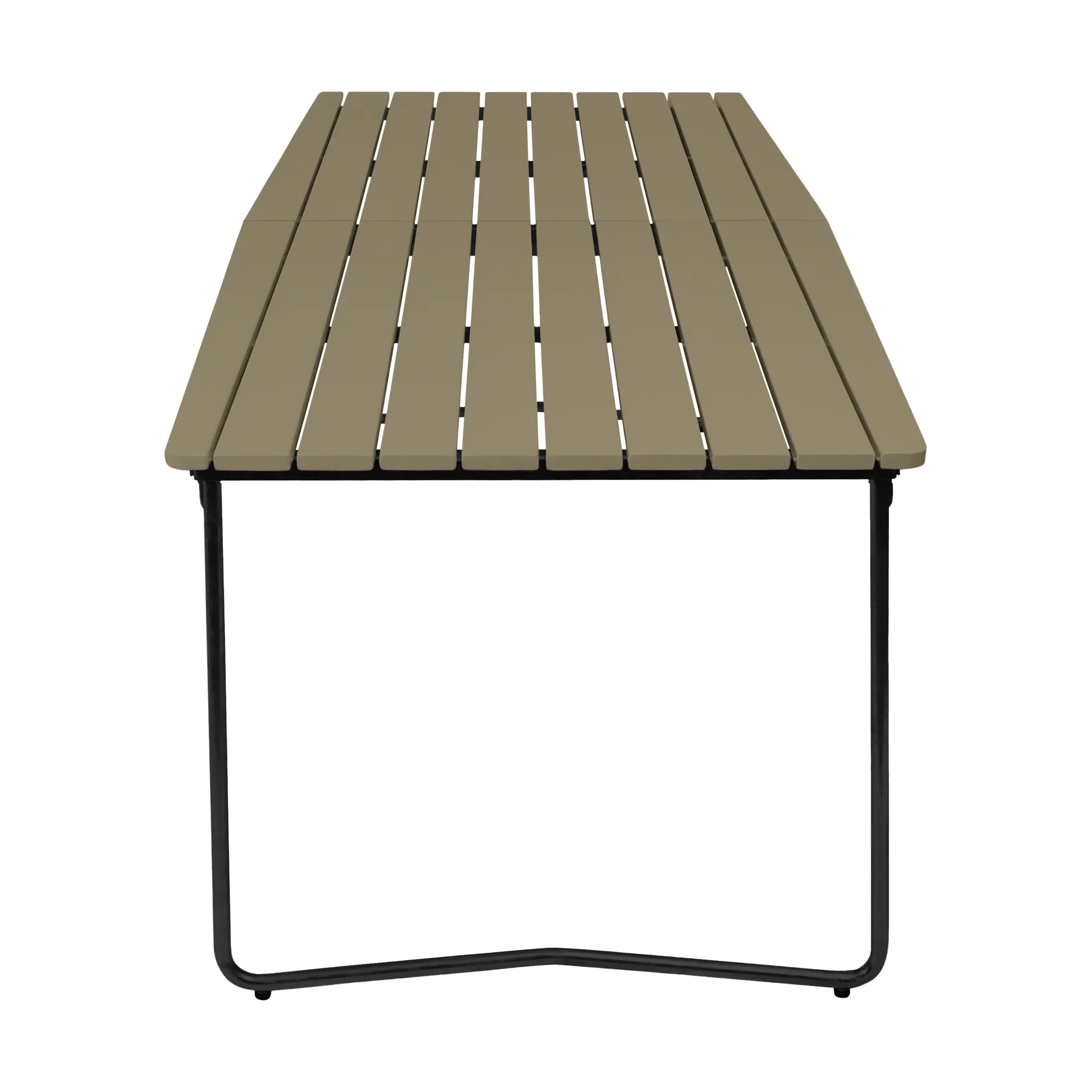 B31 ruokapöytä, Vaaleanvihreä tammi-musta Grythyttan Stålmöbler