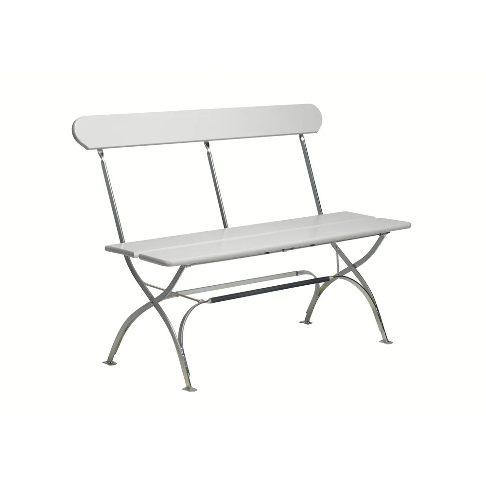 Bryggerisohva, Valkoinen lakattu tammi-kuumasinkitty Grythyttan Stålmöbler