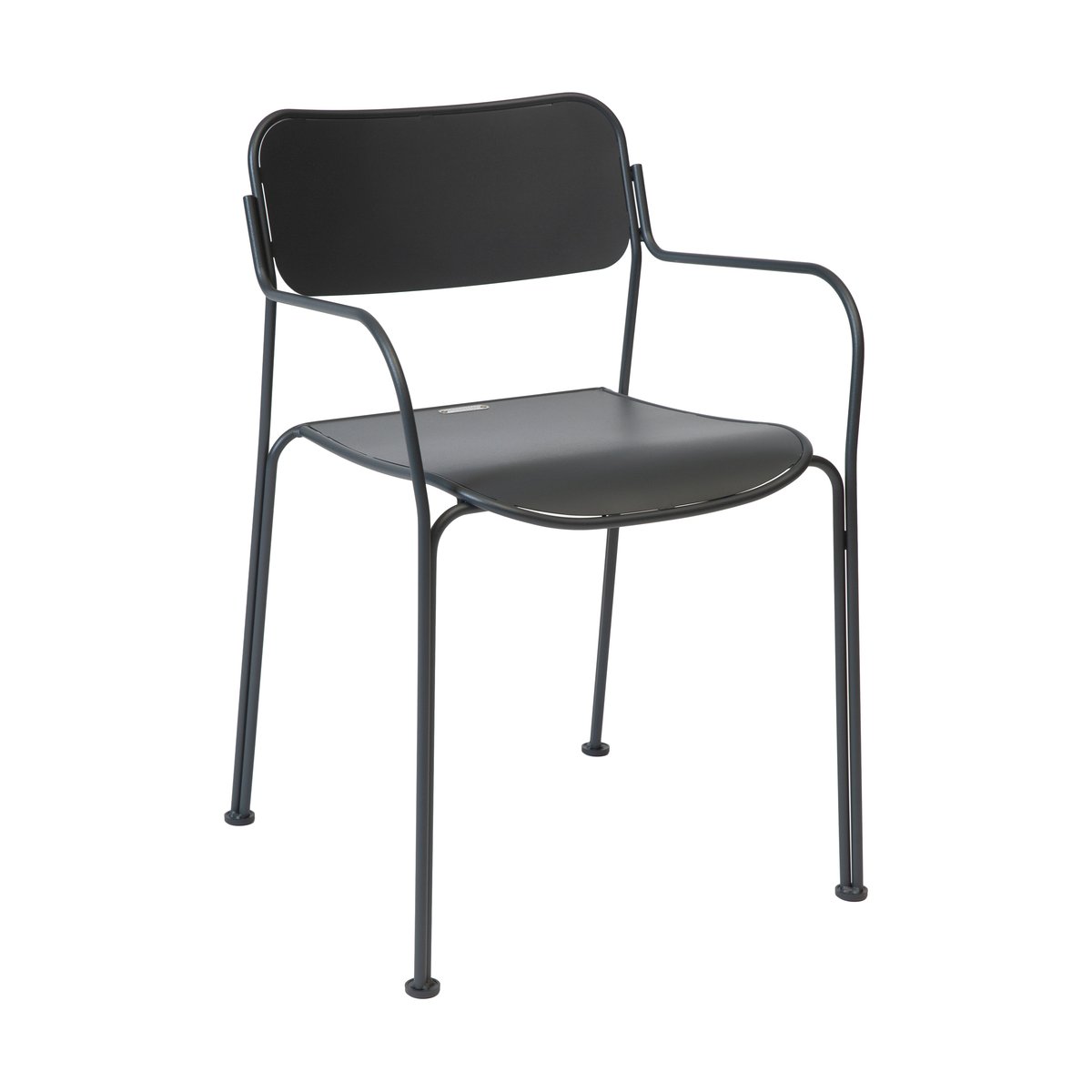 Grythyttan Stålmöbler Chair Libelle tuoli Grafiitinharmaa