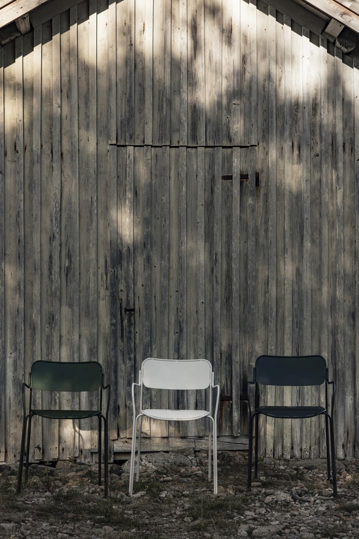Chair Libelle tuoli, Grafiitinharmaa Grythyttan Stålmöbler