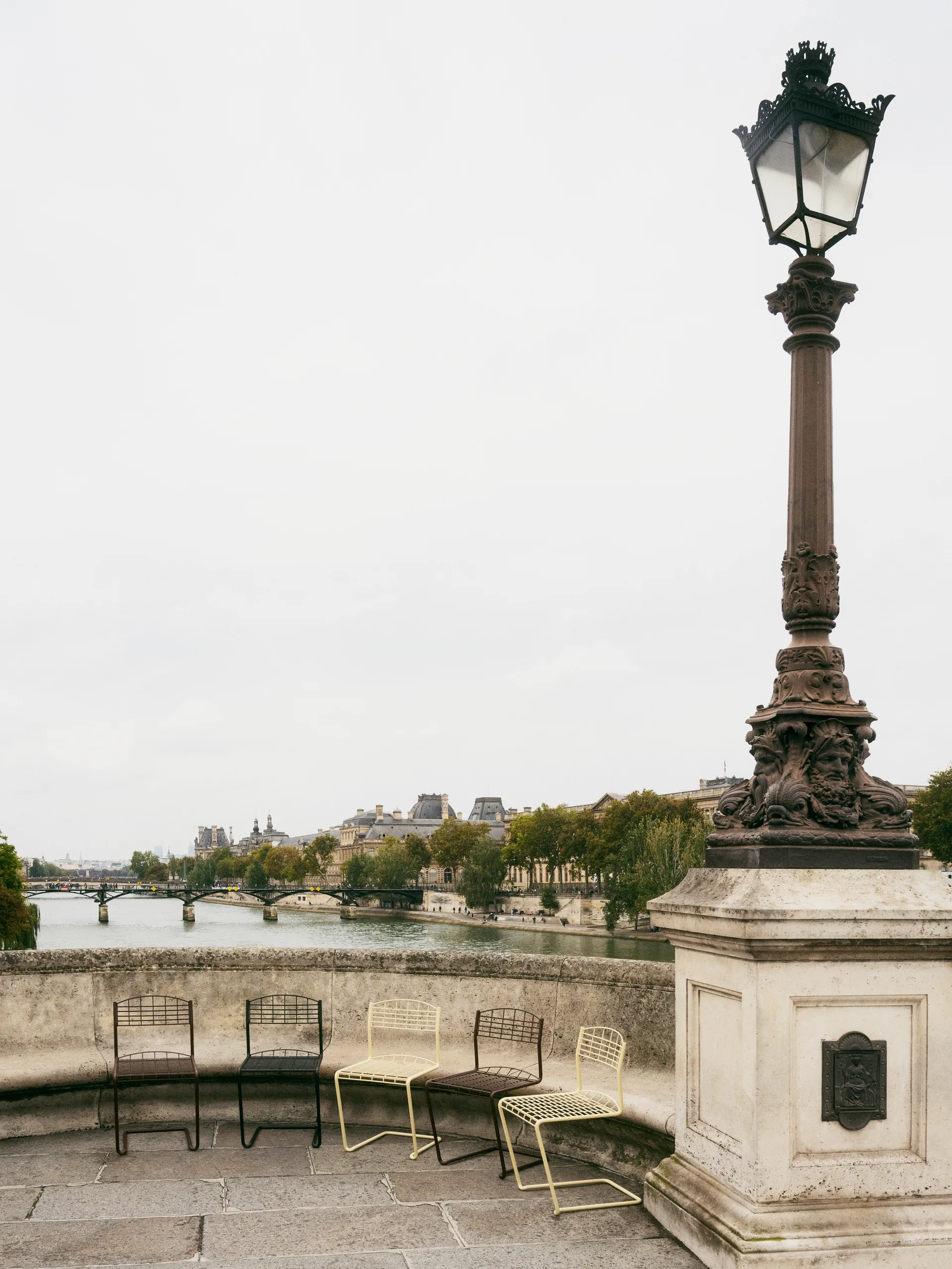 High Tech tuoli, Chestnut Grythyttan Stålmöbler