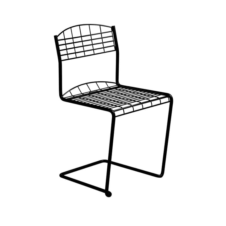 High Tech tuoli - Musta - Grythyttan Stålmöbler