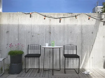 High Tech tuoli - Musta - Grythyttan Stålmöbler