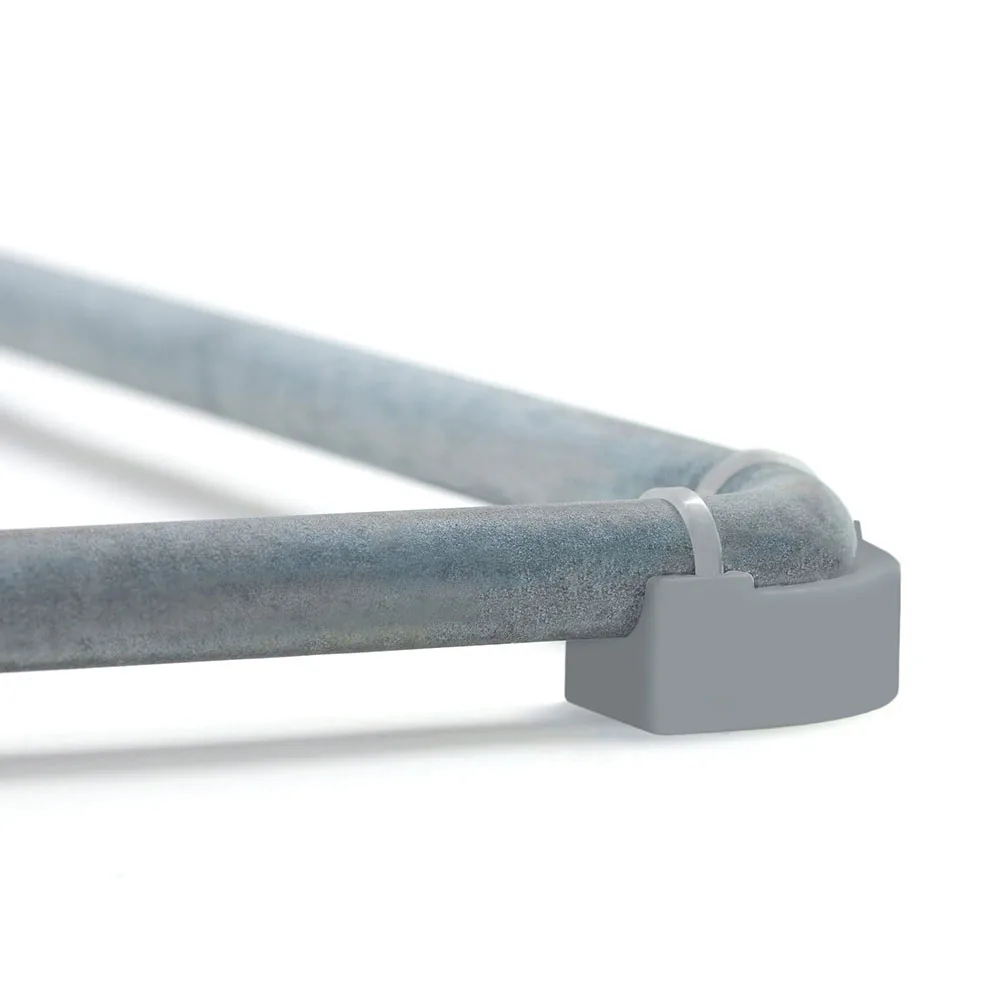 Grythyttan Stålmöbler Klassiker/High Tech lattiasuoja Harmaa-4 kpl