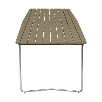 Table B31 ruokapöytä 230 cm - Vaaleanvihreä tammi-sinkitty teräs - Grythyttan Stålmöbler