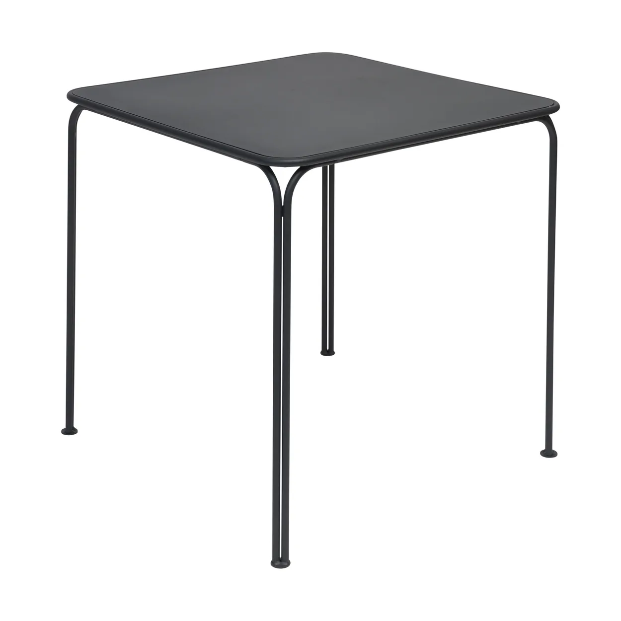 Grythyttan Stålmöbler Table Libelle pöytä 70x70 cm Grafiitinharmaa
