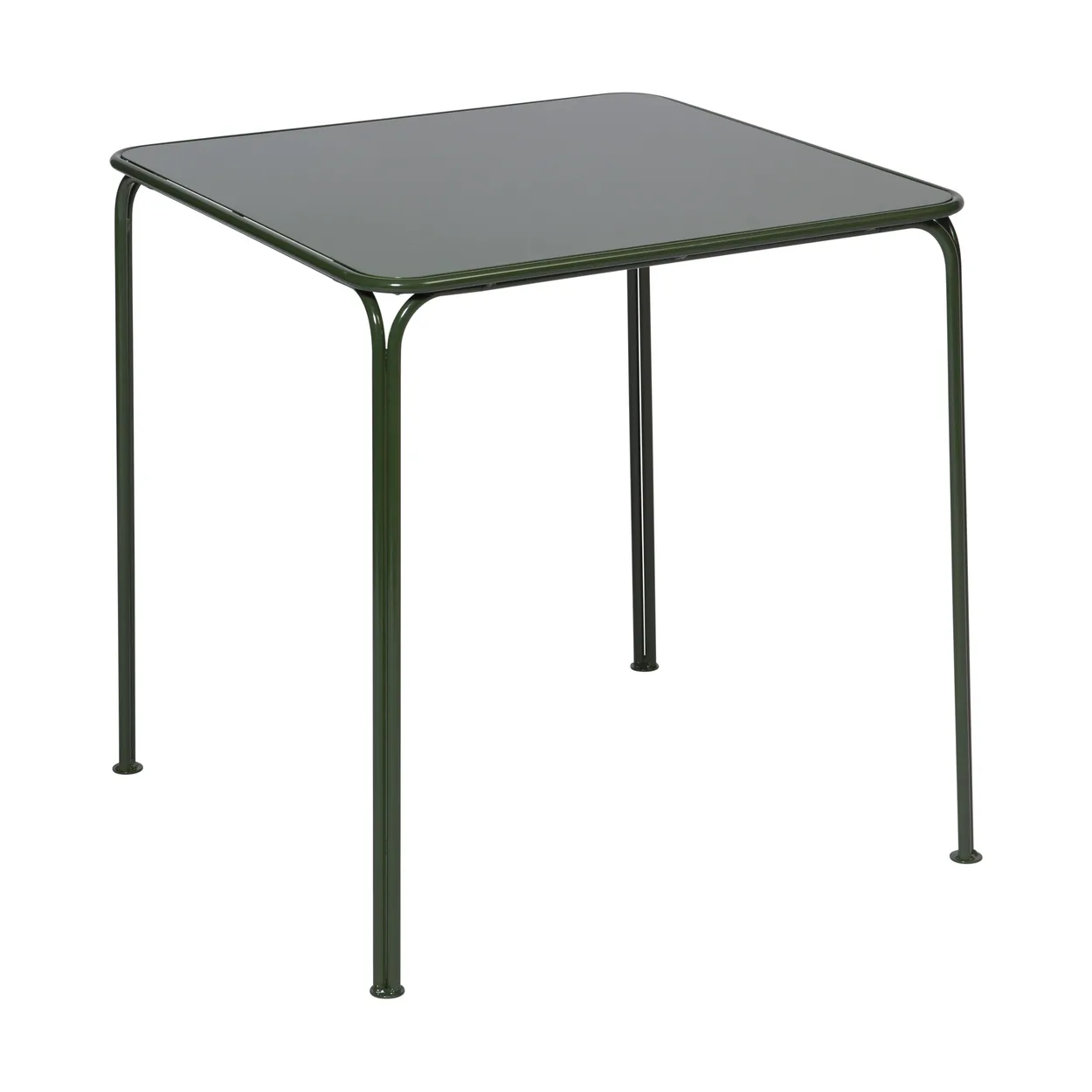 Grythyttan Stålmöbler Table Libelle pöytä 70x70 cm Vihreä