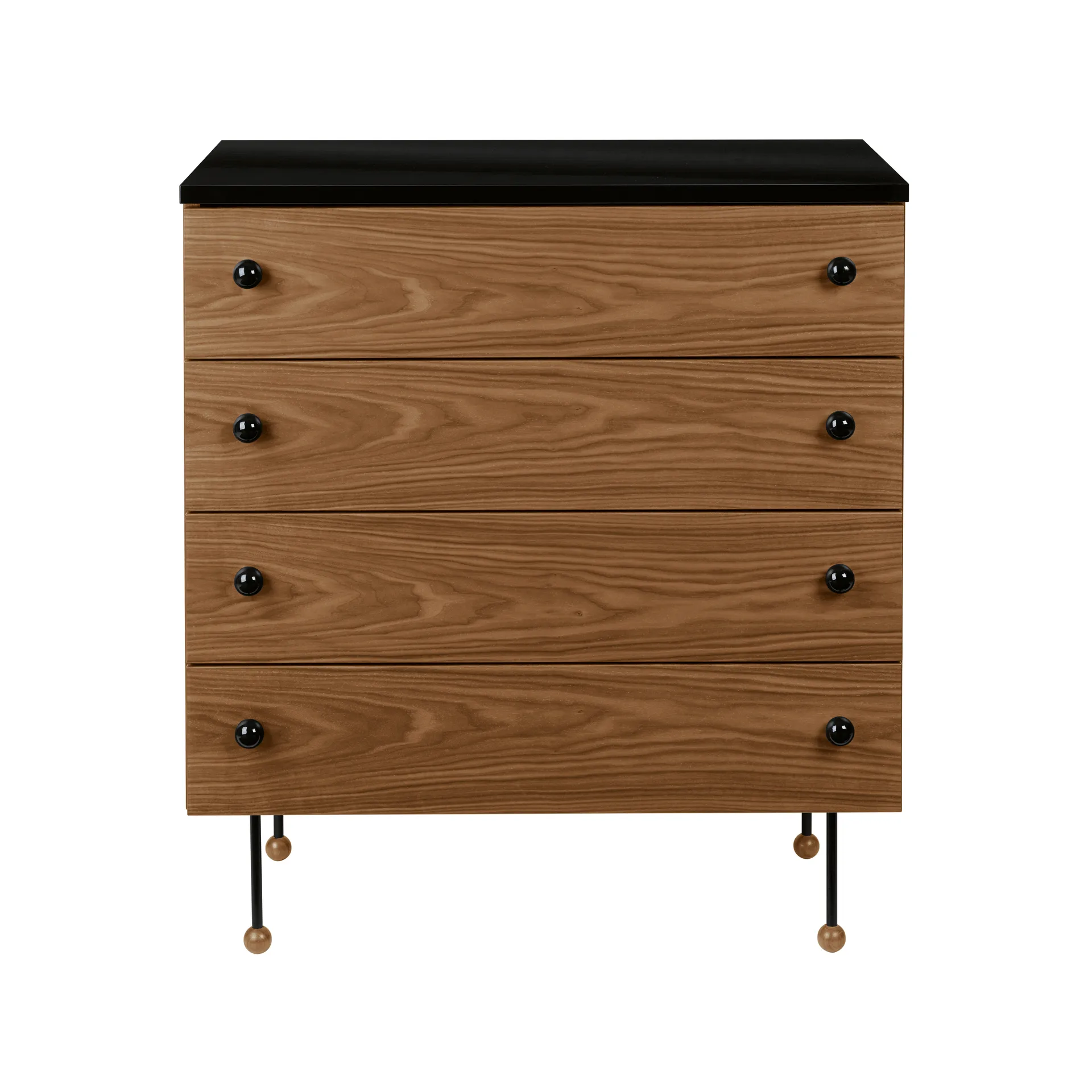 62 Dresser -lipasto, American walnut, 4 laatikkoa GUBI