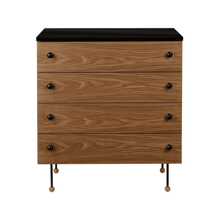 62 Dresser -lipasto - American walnut, 4 laatikkoa - GUBI