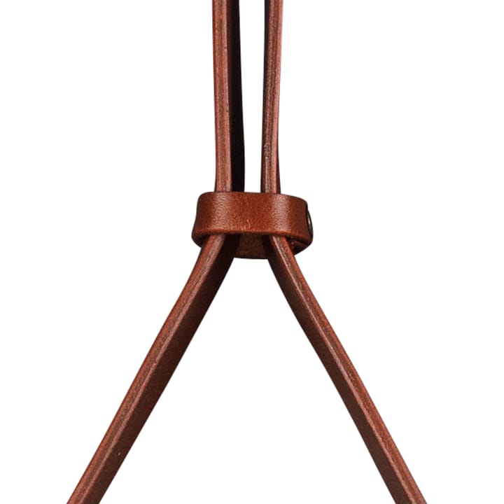 Adnet pyöreä peili, Brown, large GUBI