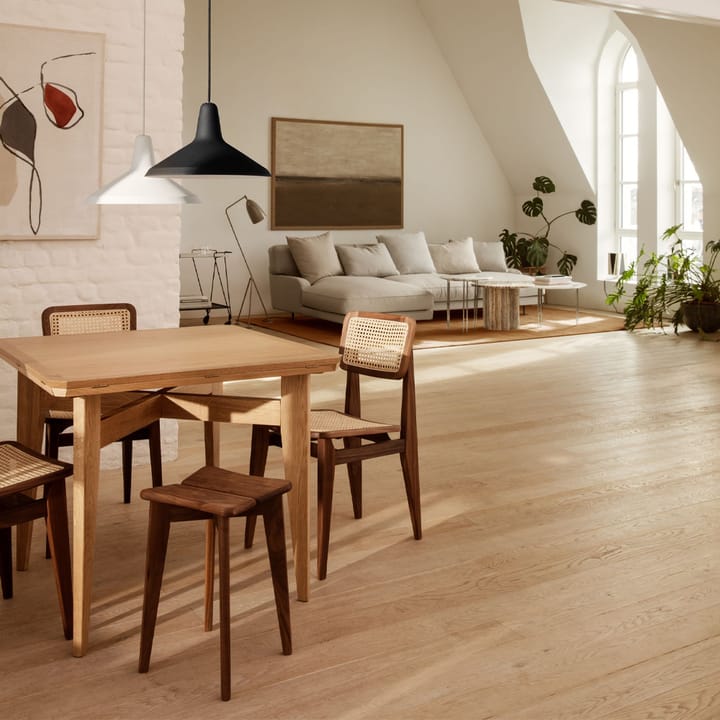 B-Table ruokapöytä, Oak matt lacqured GUBI