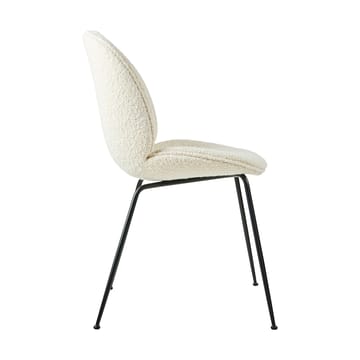 Beetle dining chair fully upholstered conic base - Karakorum 001-musta runko - GUBI