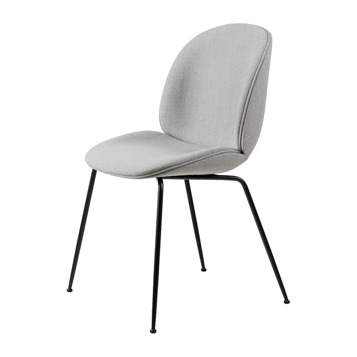 Beetle dining chair fully upholstered -tuoli - Remix 3 nro 123-black - Gubi