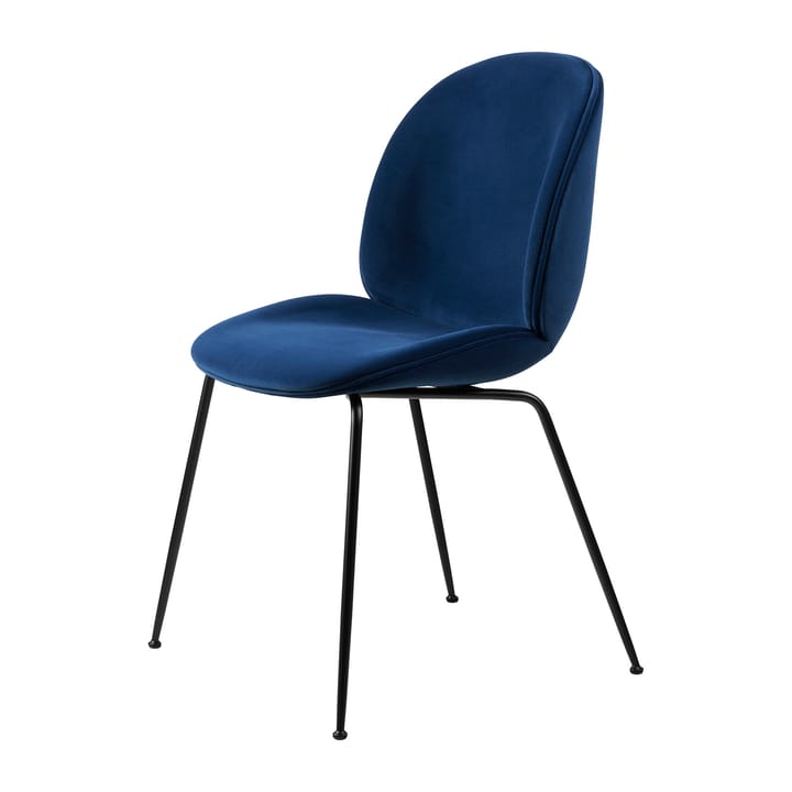 Beetle dining chair fully upholstered -tuoli - Sunday 003-black - Gubi
