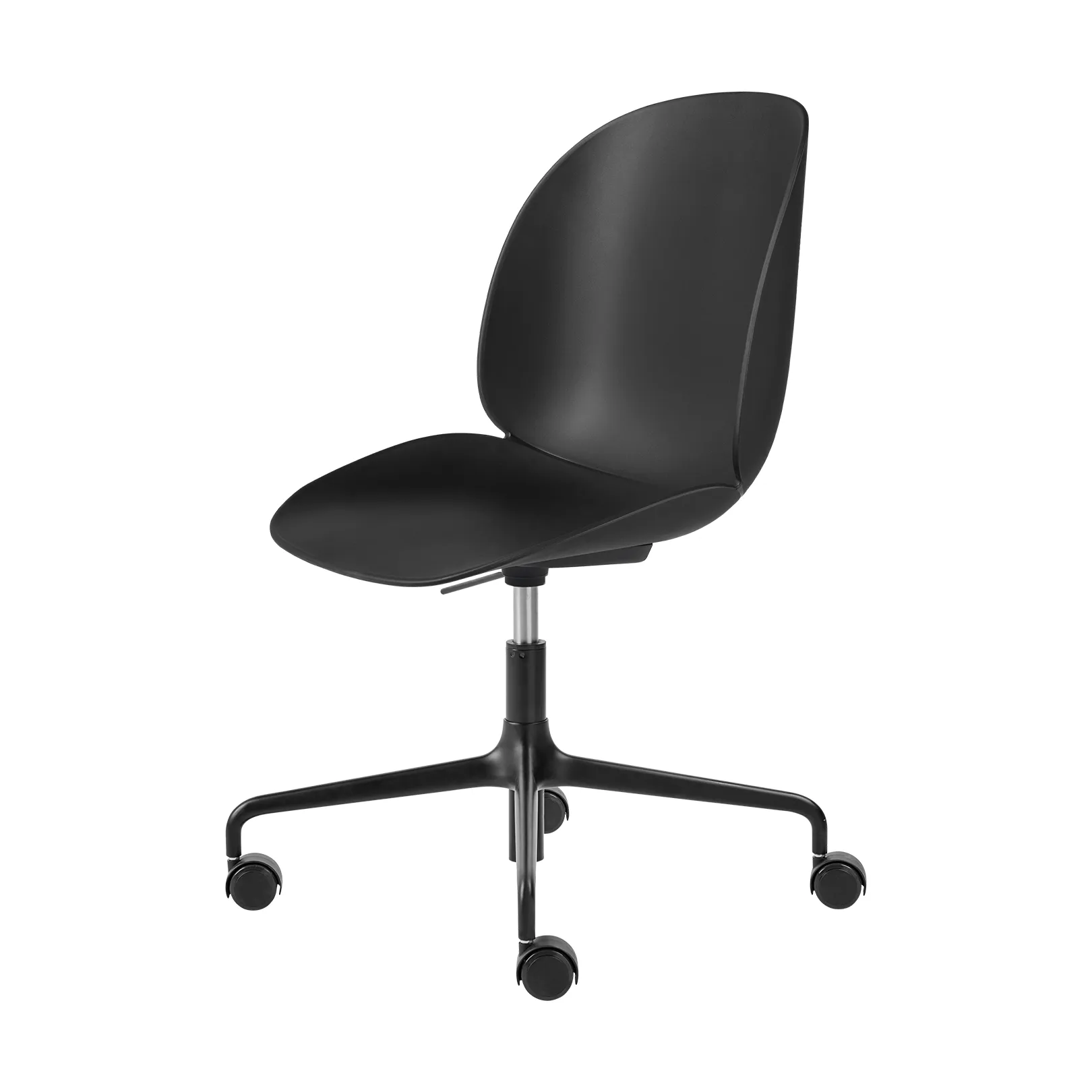 Beetle Meeting Chair toimistotuoli, Black-black GUBI