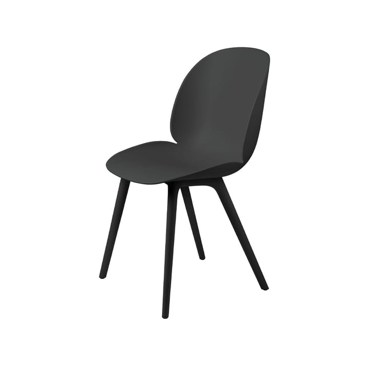 Beetle Plastic -tuoli, Black GUBI