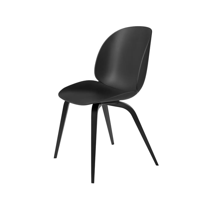 Beetle tuoli - Black, mustaksi petsattu pyökkirunko - GUBI