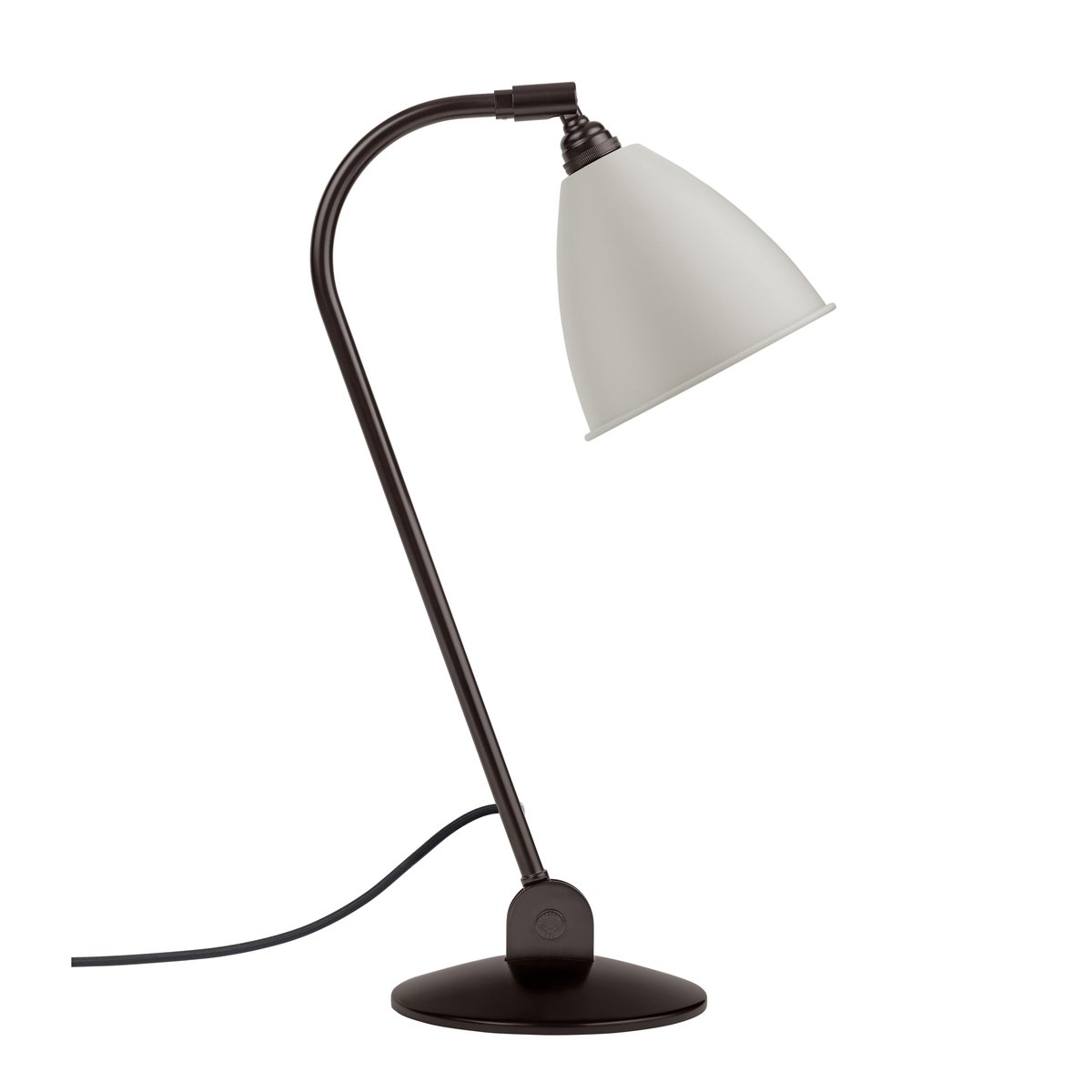 GUBI Bestlite BL2 pöytävalaisin classic white-musta