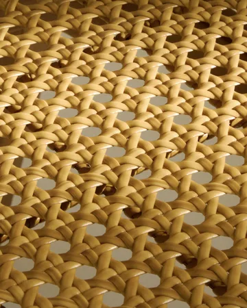 C-chair Outdoor tuoli - All french cane-natural teak - GUBI