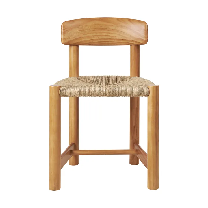 Daumiller Side Chair tuoli - Natural Rush-golden pine - GUBI