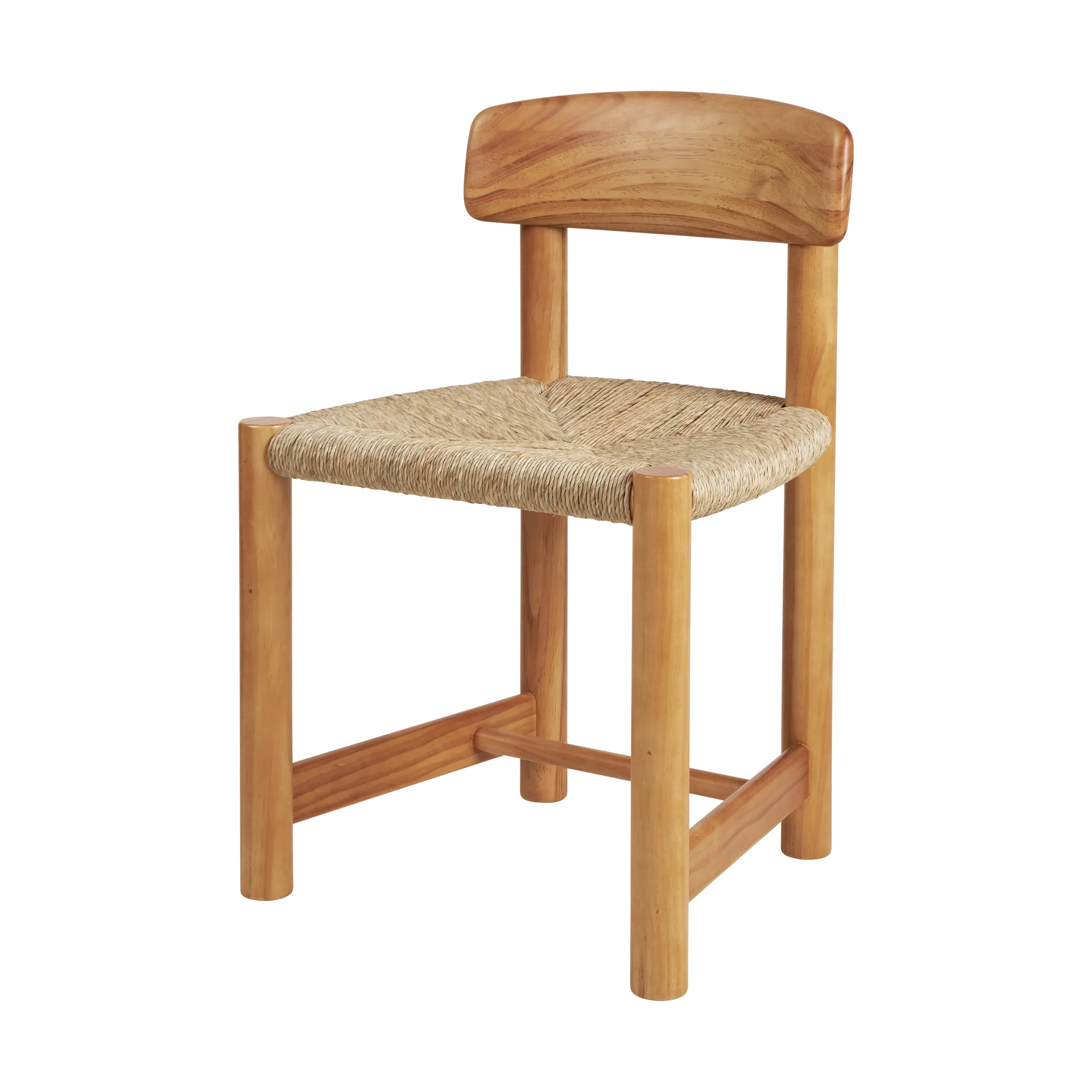 Daumiller Side Chair tuoli, Natural Rush-golden pine GUBI