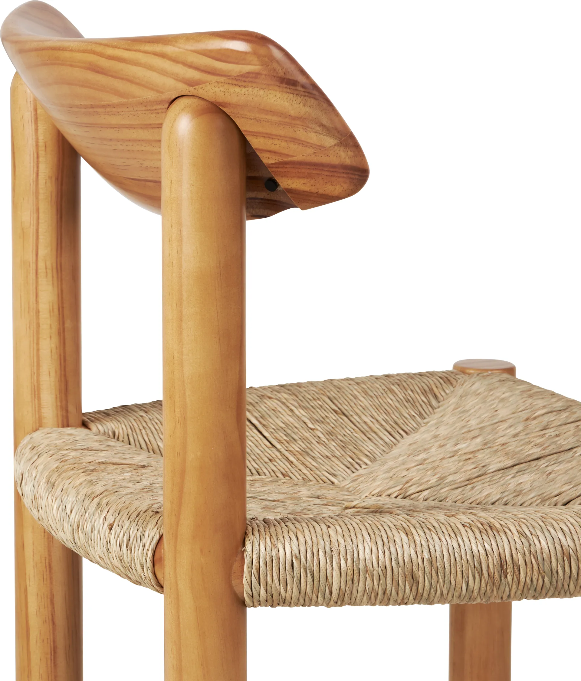 Daumiller Side Chair tuoli, Natural Rush-golden pine GUBI