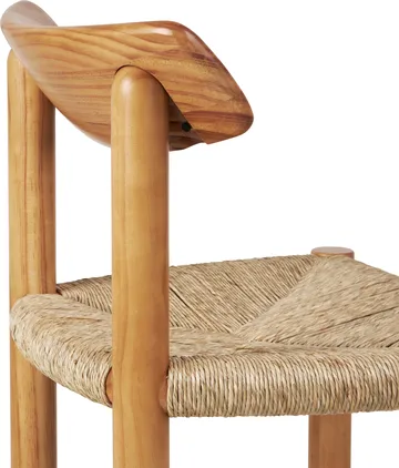 Daumiller Side Chair tuoli - Natural Rush-golden pine - GUBI