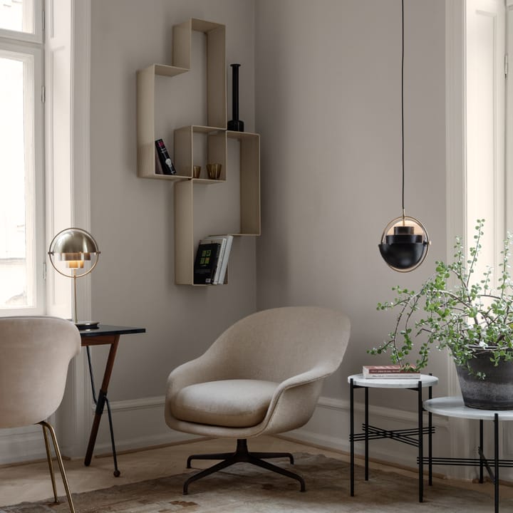 Dédal hylly, Soft black GUBI