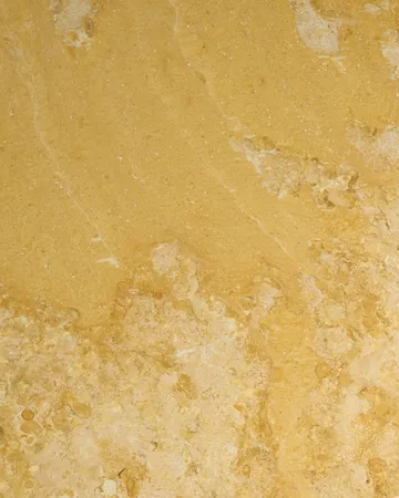 Doric sohvapöytä - Honey Amber marmori, 140x80 cm - GUBI