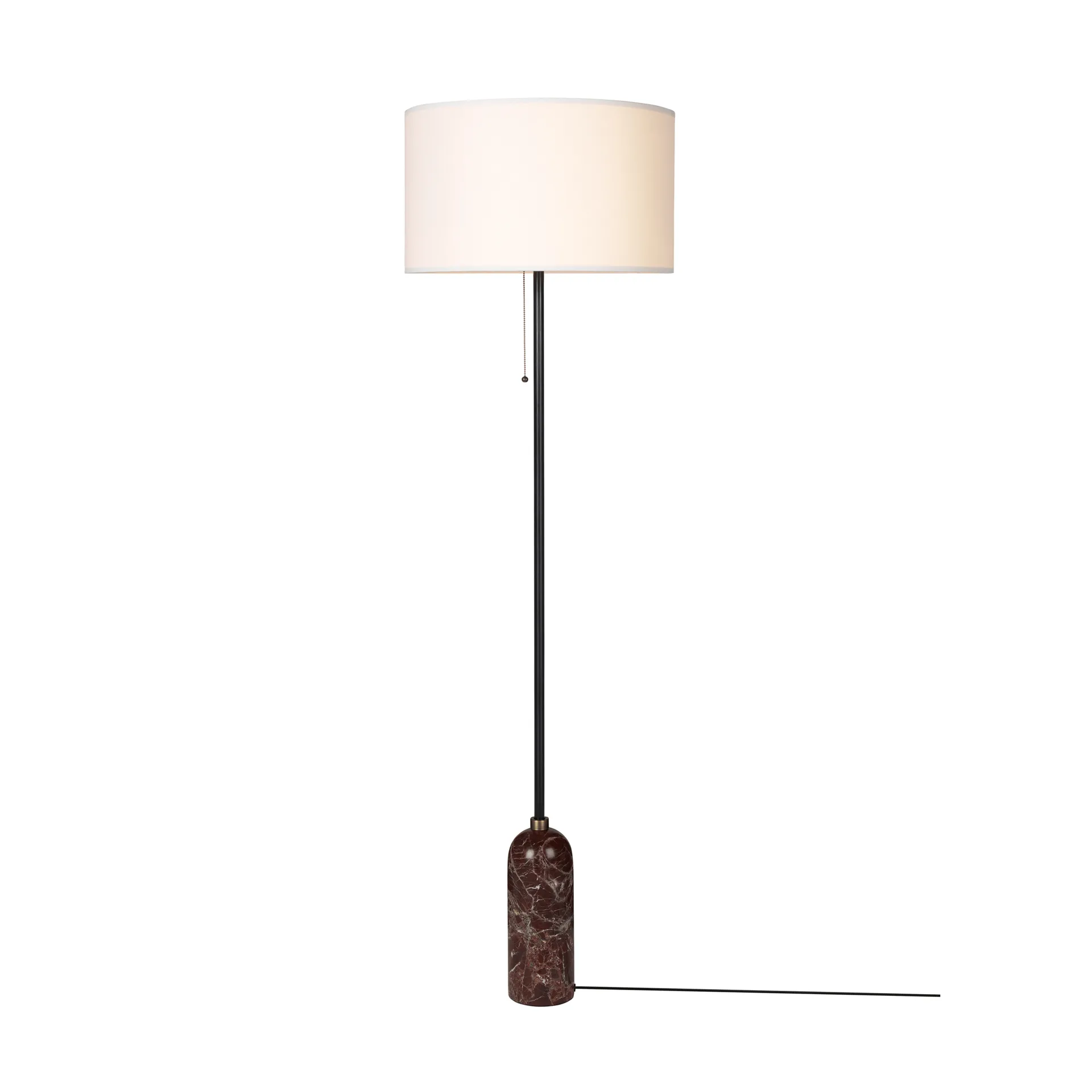 Gravity lattiavalaisin, Maroon-marmori-valkoinen GUBI