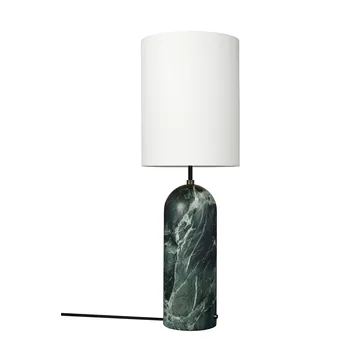 Gravity XL -lattiavalaisin - Emerald marble-valkoinen - GUBI